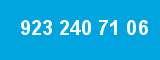 923 240 71 06 923 240 71 06